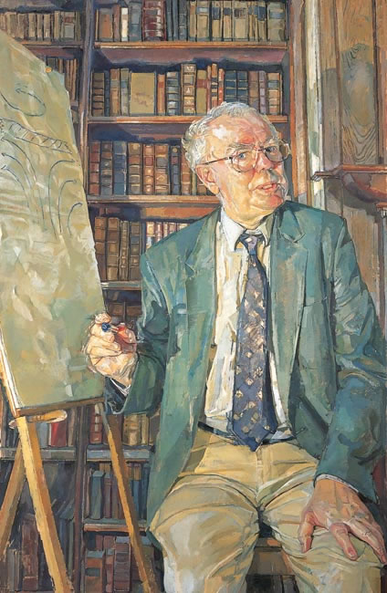 Professor John Albery FRS, 1997 - 114.3 x 76.2 cms