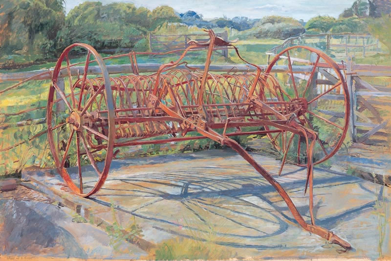 Old Hay Rake, 2003 (58.4 x 88.9 cms - 23 x 35 ins)
